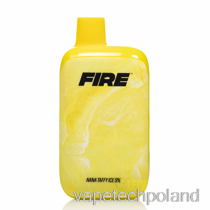 Vape Tech Poland Fire Boost 12000 Jednorazowy Lód Taffy Nana